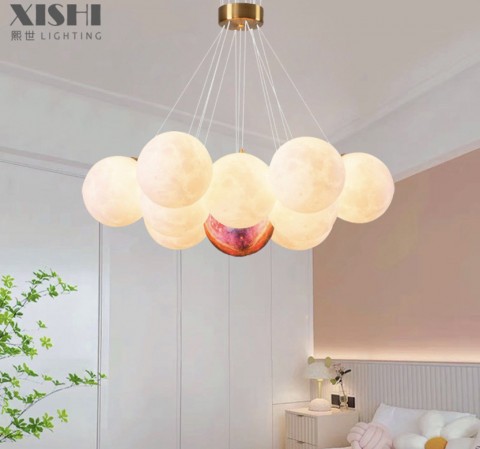 BỘ ĐÈN THẢ HÌNH CHÙM BÓNG BAY - 7 BÓNG