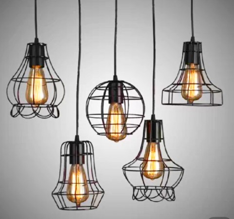 BỘ ĐÈN THẢ HÌNH BIỂU TƯỢNG VŨ KHÍ