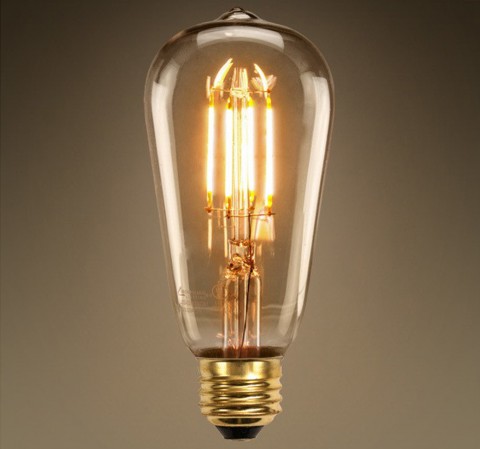 BÓNG LED EDISON ST64. 4W/3000K