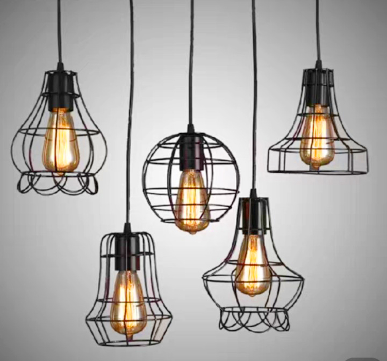 BỘ ĐÈN THẢ HÌNH BIỂU TƯỢNG VŨ KHÍ