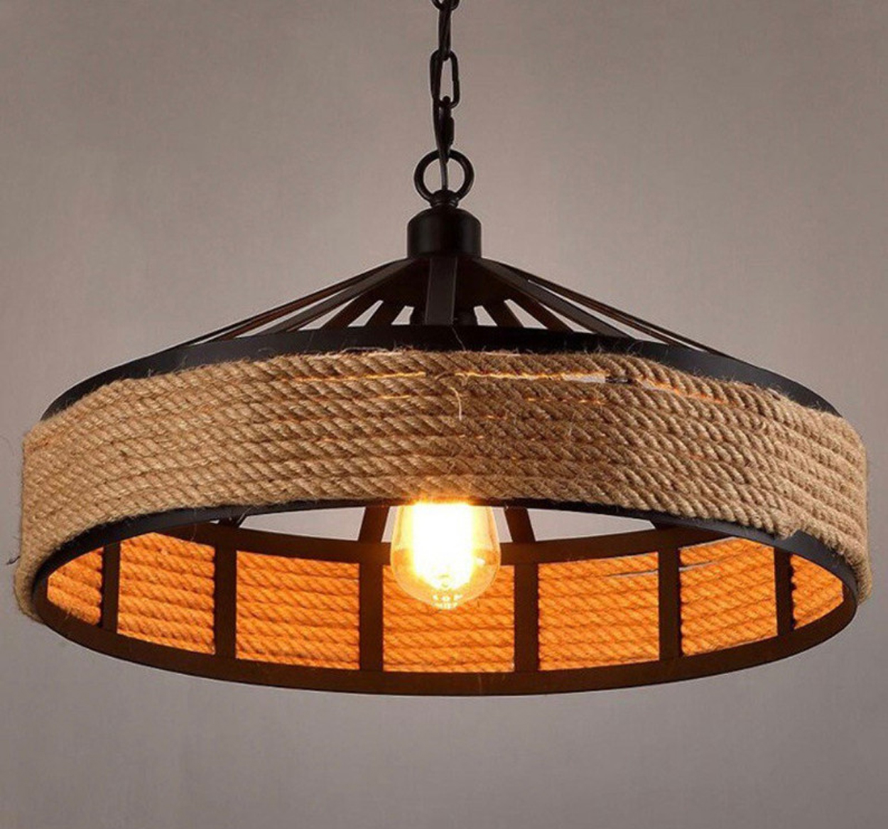ĐÈN THẢ HÌNH LỒNG CHIM QUẤN THỪNG - D300