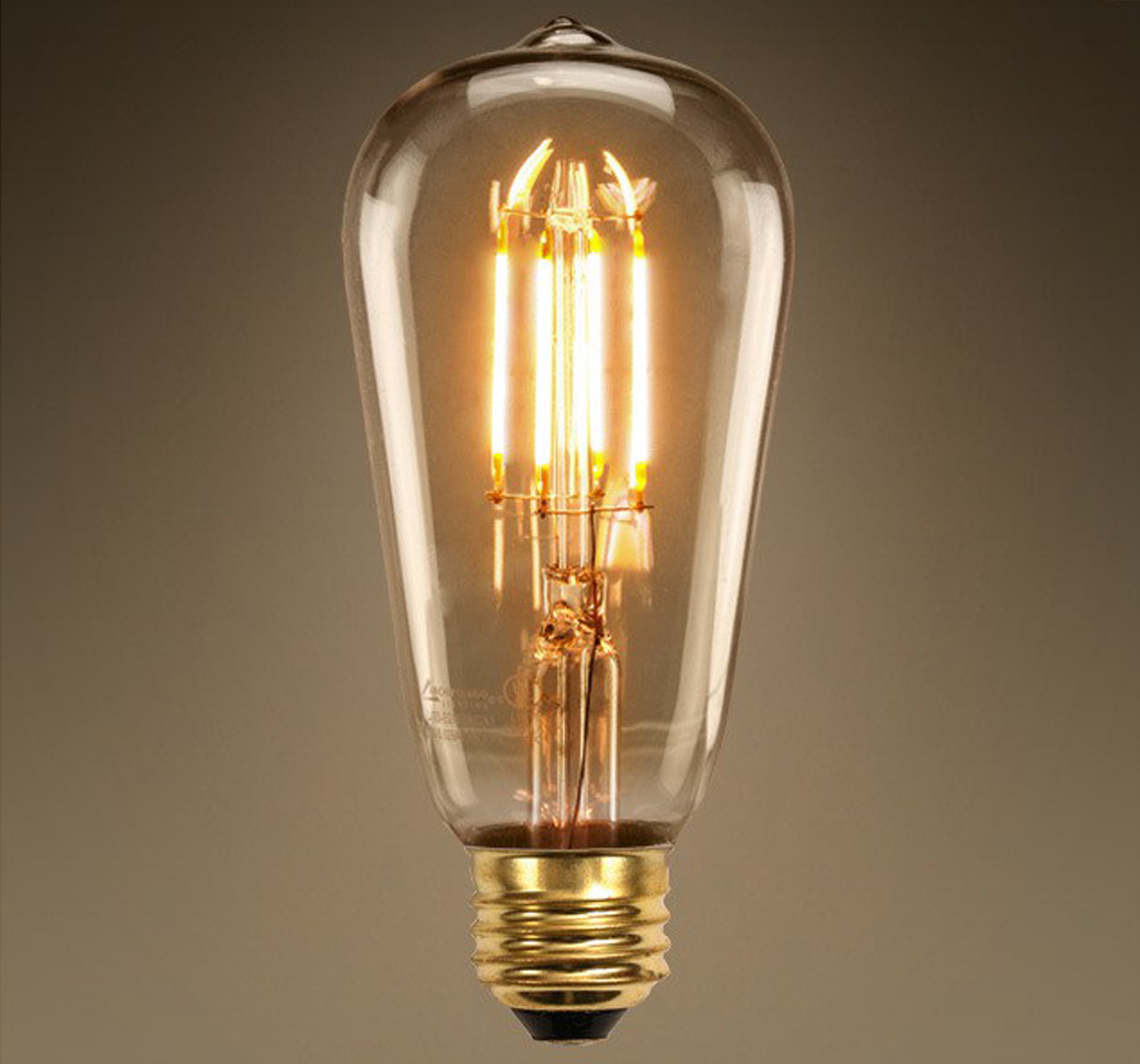 BÓNG LED EDISON ST64. 4W/3000K